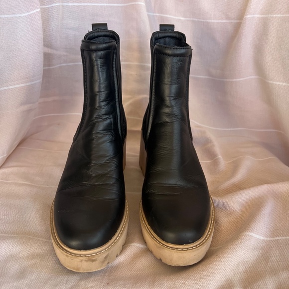 Dolce Vita Slip On Ankle Boots | Black - Picture 2 of 8